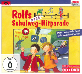 Rolfs neue Schulweg-Hitparade DVD, CD Signiert